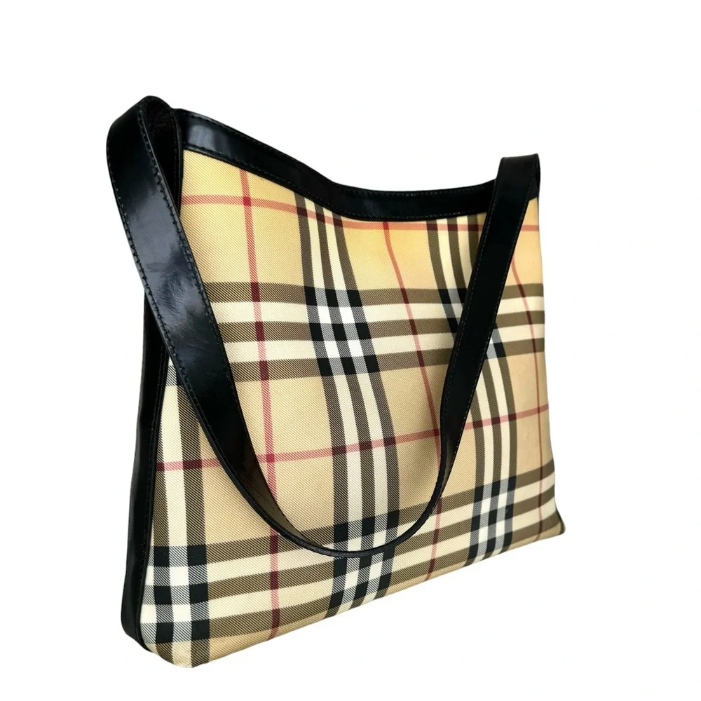 BURBERRY Vintage Nova Check Shoulder Bag